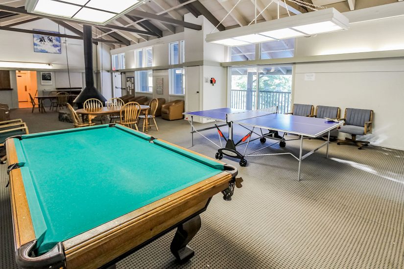 Photo of pool table and ping pong table