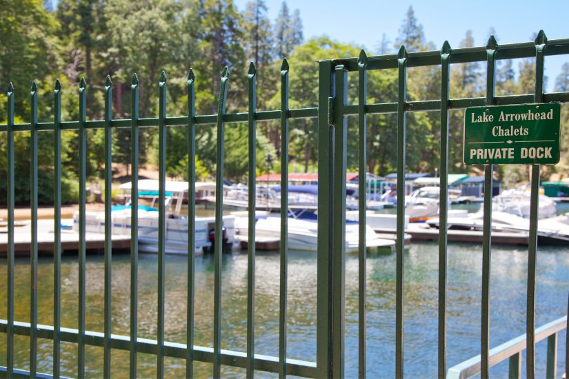 Photo of a private boat dock